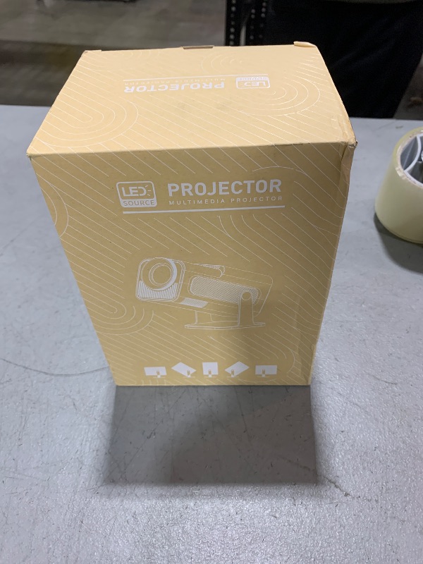 Photo 1 of Smart Mini Projector with Android 11.0,2024 Upgraded Portable Projector 1080P 4K Full HD with WiFi 6 and BT5.2,180°Adjustable Stand, Auto Keystone Home Projector for Phone/TV Stick/Laptop