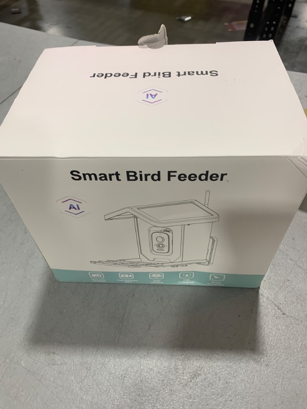 Photo 2 of ImmSss Bird Feeder with Camera,Smart AI Identify Bird Species,Solar Hummingbird House Outdoor with 2.5K HD Cam,Live View,Instant Alerts,Capture Bird Video,Squirrel-Proof,Ideal Gift for Bird Lover