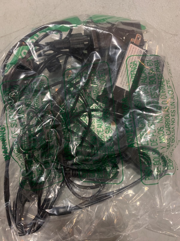 Photo 1 of Feekoon 4 Pack Replacement Yard Inflatable Adapter with 6.5ft Extension Cables, 12V 18W 1.5A Class 2 Power Supply Adaptor for Christmas Inflatable Device, 120V 60HZ Yard Inflatable Power Supply Plug