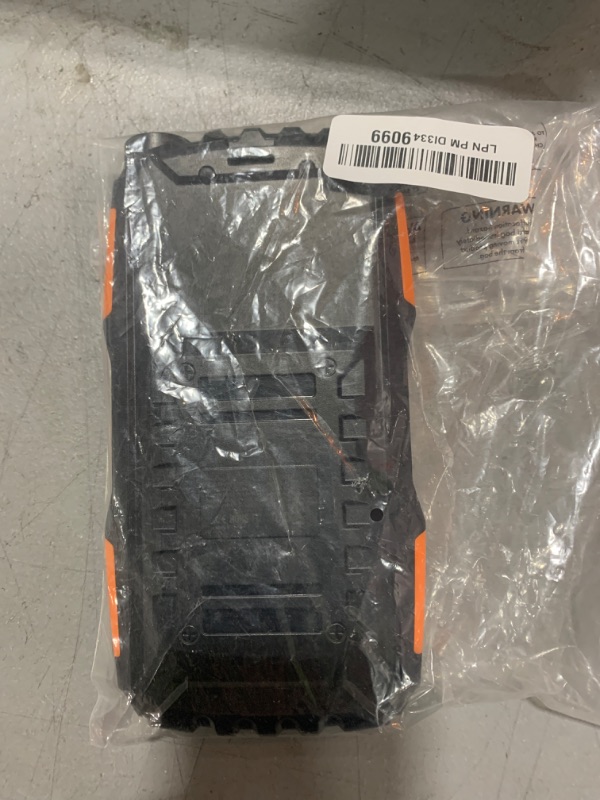 Photo 1 of Power-Bank-Solar-Charger - 42800mAh Portable Charger,Solar Power Bank,External Battery Pack 5V3.1A Qc 3.0 Fast Charger Built-in Super Bright Flashlight (Orange)