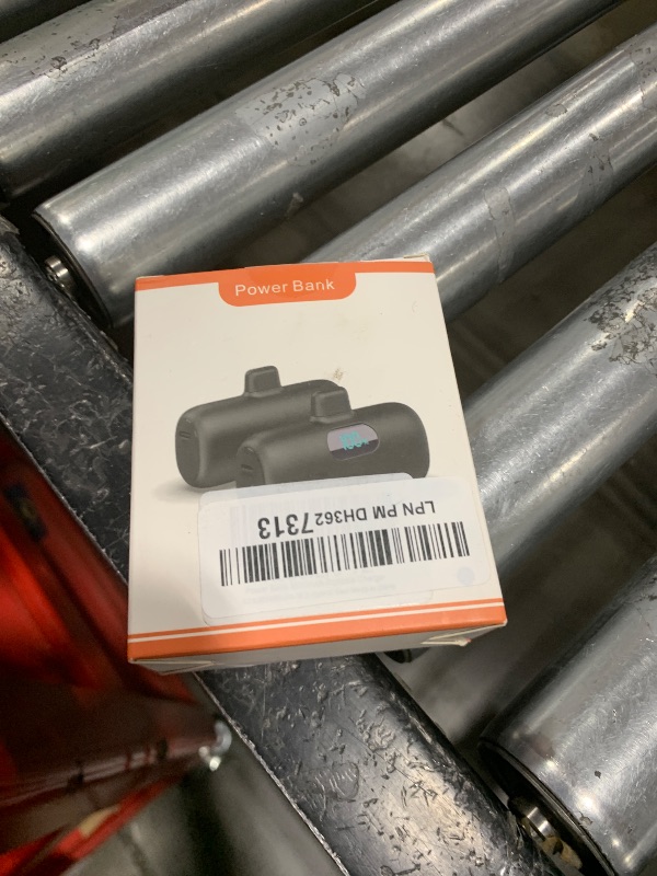 Photo 1 of Mini Portable Charger 5000mAh Power Bank,15W PD USB C Cell Phone Portable Power,LCD Display Battery Pack Compatible With iPhone 16/15/15 Plus/15 Pro/15 Pro Max/Android/Samsung/Moto/LG(Type-C Only)