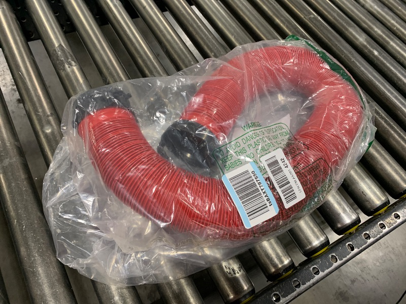 Photo 2 of Valterra D04-0113 EZ Coupler 10' RV Extension Hose, Red