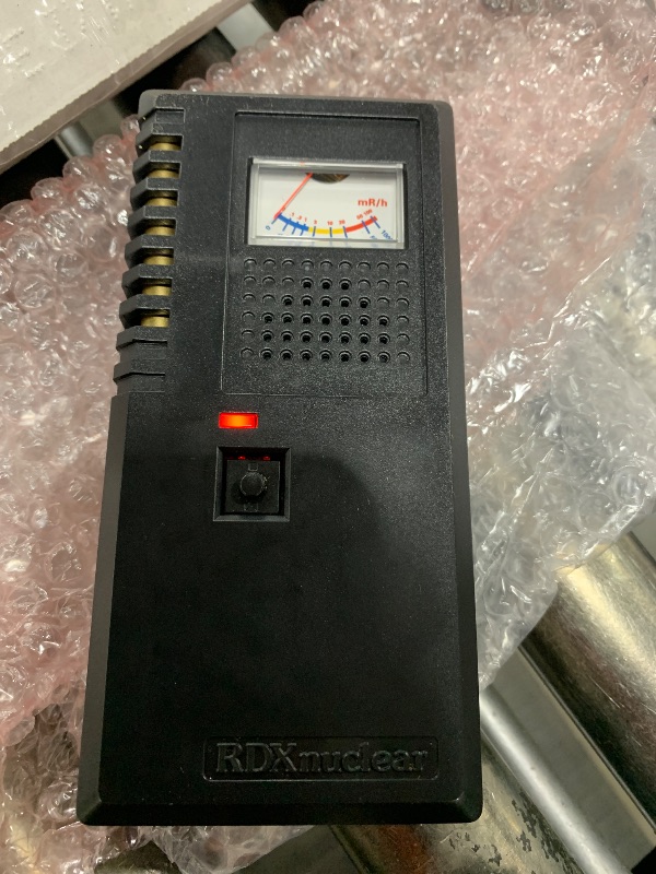 Photo 3 of RDX-2 High-Range Handheld Radiation Monitor & Detector | Geiger Muller Tube detects Gamma, Beta, and X-ray Radiation | Range: 0-1000 µSv/hr and 0-100 mR/hr | not affected by EMP | Instant Reading