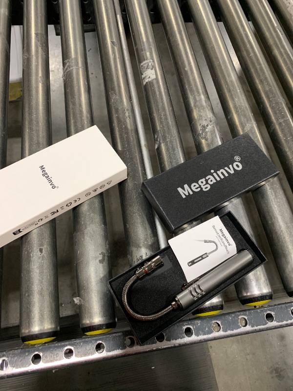 Photo 1 of Butane Lighter Torch Long Lighter Refillable Jet Lighter Windproof Lighter with Visual Fuel Window Flexible Neck Lighter for Grill Fireplace Stove Camping Kitchen (No Butane Included) - Black