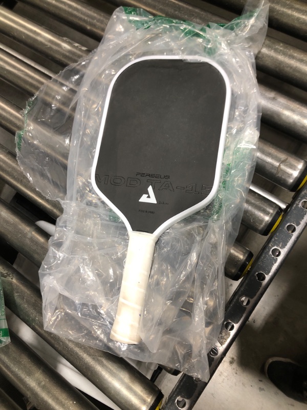 Photo 2 of JOOLA MOD TA 15 14mm Pickleball Paddle - Patent-Pending Gen 3 Propulsion Core & Charged Carbon Surface Technology - Carbon Fiber Pickleball Paddle with White Edge Guard - USAPA Approved