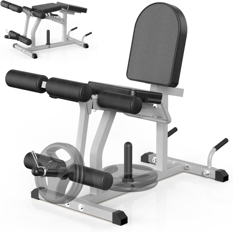 Photo 1 of 2-IN-1 Adjustable Leg Extension And Curl Machine, Easy Transition, Home gym leg machine, Weight Capacity 660LBS