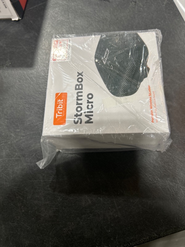 Photo 1 of Tribit StormBox Micro Portable Bluetooth Speaker IP67 Waterproof Dustproof Outdoor Bike Speaker