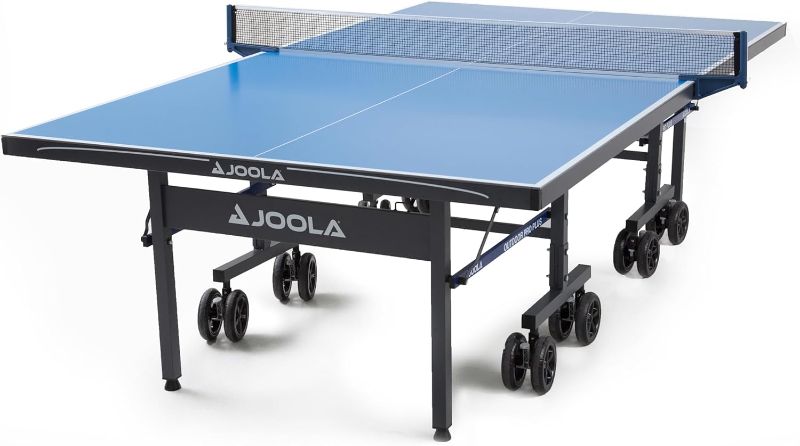 Photo 1 of JOOLA NOVA Outdoor Ping Pong Table with Waterproof Table Tennis Net Set - Quick Assembly - All Weather Aluminum Composite Surface - Tournament Quality - Indoor & Outdoor Compatible
