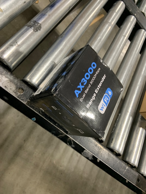 Photo 1 of 2025 AX3000 WiFi 6 Range Extender, WiFi Extender Signal Booster with Gigabit Ethernet Port, Dual Band (2.4G&5.8G) WiFi Repeater Cover up to 13888sp.ft, Faster Speed and Wider Cover, Quick Setup