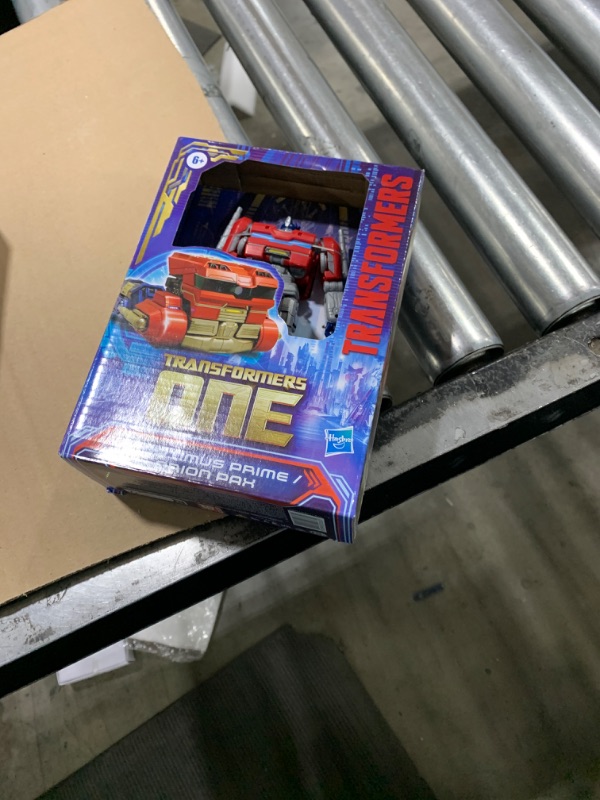 Photo 1 of Transformers One Prime Changer Optimus Prime (Orion Pax) 5-Inch Robot Action Figure, Interactive Toys for Boys and Girls Ages 6 and Up