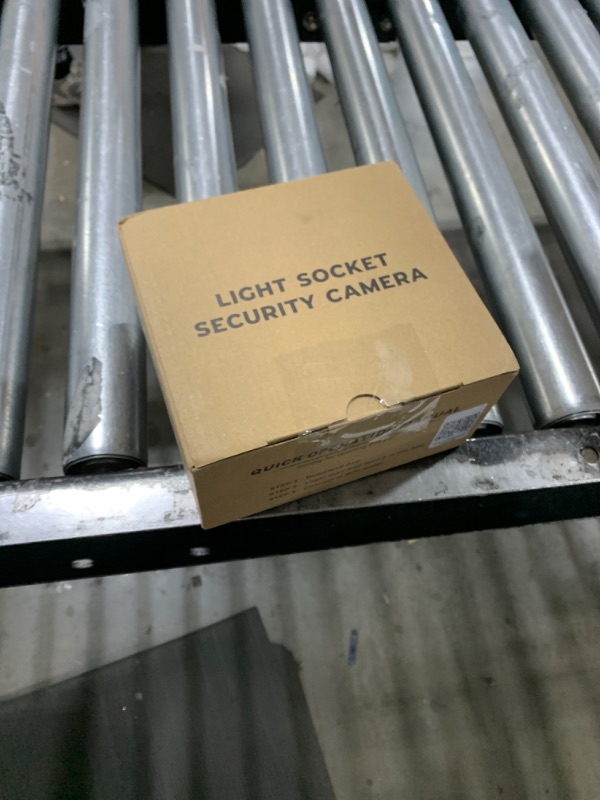 Photo 1 of Light Bulb Security Camera,2K Wireless Light Bulb Camera for Pet Camera, 360 ° PTZ Light Socket Camera with Motion Detection Auto Tracking (2Pack 2.4GHz with No SD Card)