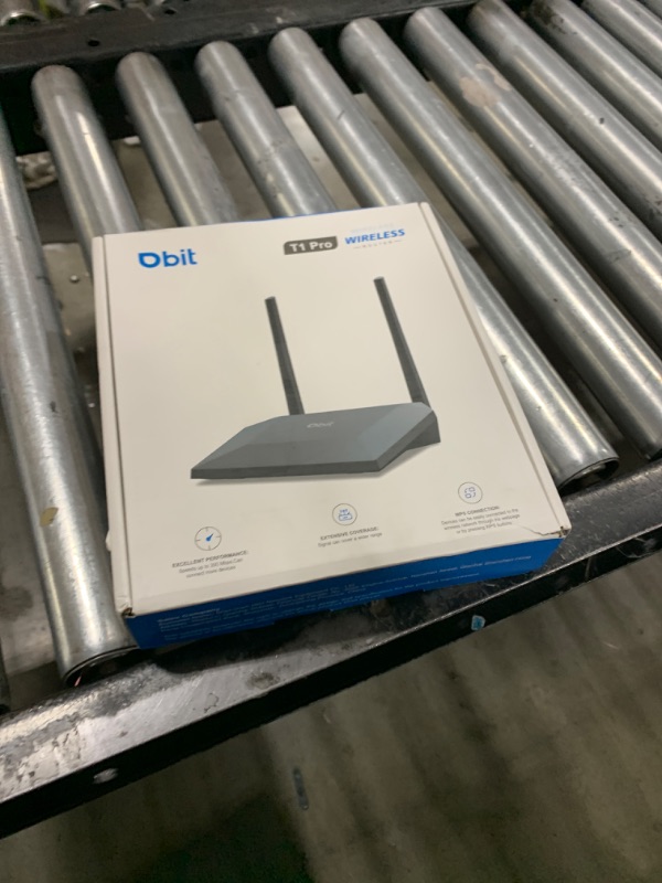 Photo 1 of Dbit N300 Easy Setup Wireless Wi-Fi Router Smart Home Internet Router - 2 x High Power Antennas, Supports Access Point, WISP, Up to 300Mbps (T1 Pro)