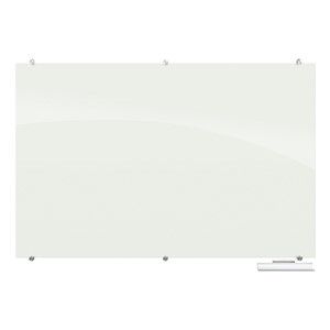 Photo 1 of Visionary Magnetic Glossy White Glass Markerboard (6' W x 4' H)
