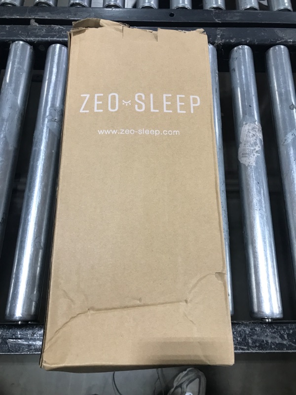 Photo 2 of 
ZEO-SLEEP Hybrid Adjustable Pillow - Memory Foam Pillow, Neck Contour Cervical Orthopedic Pillow for Sleeping Side Back Stomach Sleeper Down Alternative Bed Pillow - 26 x 16 x 5 inches