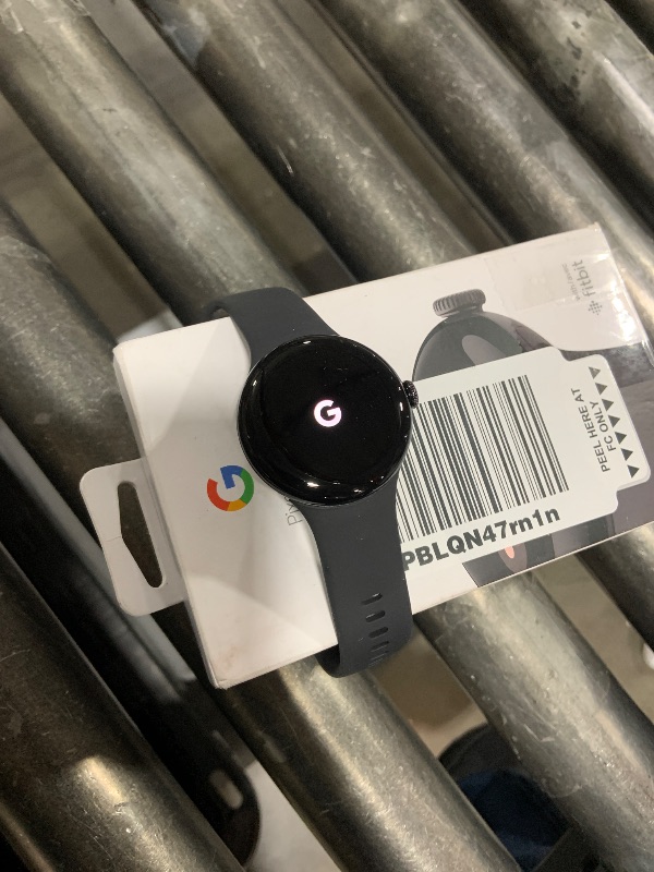 Photo 2 of Google Pixel Watch 2 (Previous Model) with the Best of Fitbit - Heart Rate Tracking, Stress Management, Safety Features - Android Smartwatch - Matte Black Aluminum Case - Obsidian Active Band - WI-FI