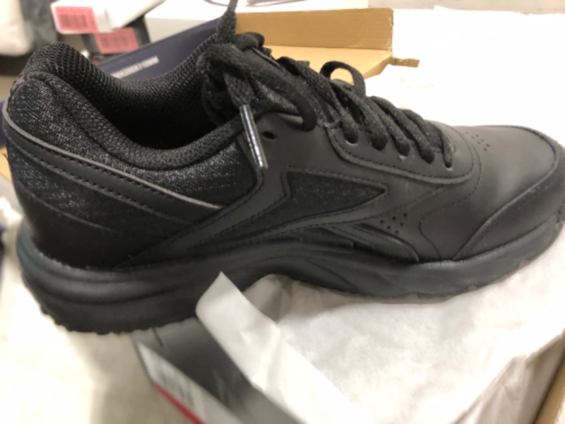 Photo 2 of Reebok Women Work N Cushion 4.52 Walking Shoe, Black/Cold Grey/Black, 6.5