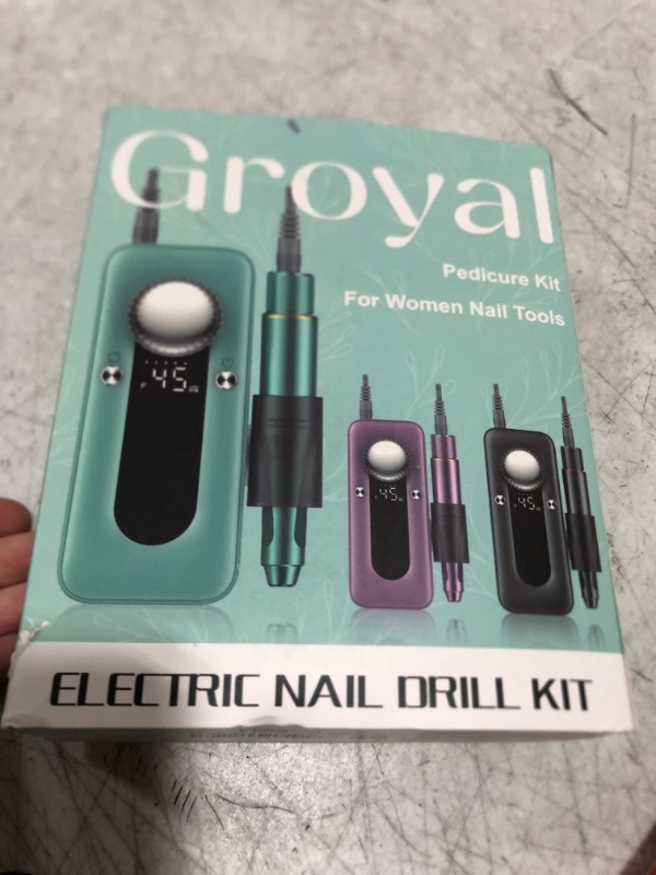 Photo 1 of Electric Nail Drill Professional, 45000RPM Cordless Electric Nail File for Acrylic Gel Nails, Professional Nail Drill Manicure Pedicure Polishing Shape Tools for Home Salon Nail Drill Kits