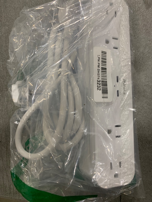 Photo 1 of PD30W Desk Clamp Power Strip, Desktop Mount Surge Protector, Fast Charging Station, Desk Mount Desk Shelf with 4 Outlets 4USB Ports (2USB C), 5Ft Extension Cord Desk Accessories Home Office Essentials