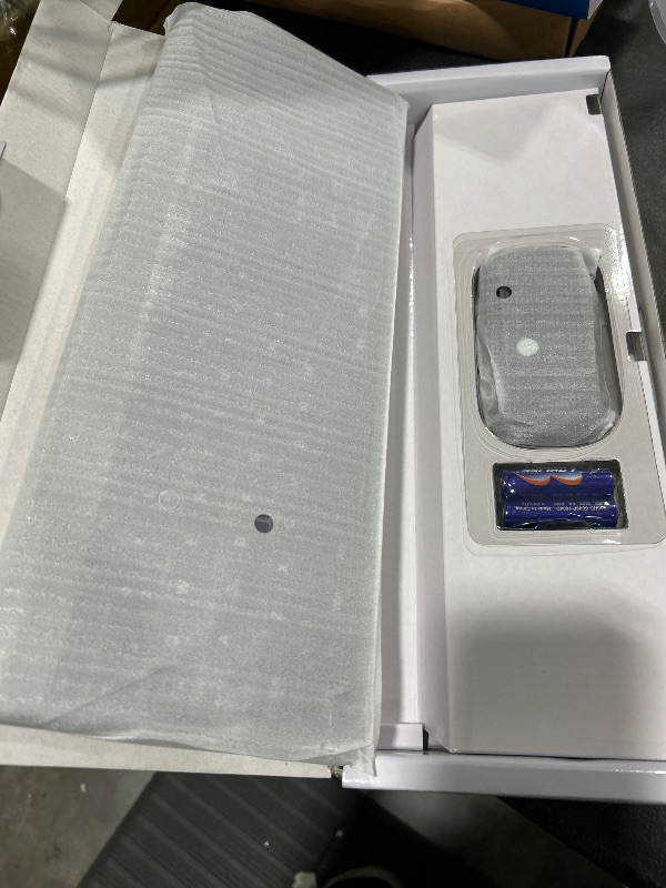 Photo 1 of Wireless Keyboard and Mouse Ultra Slim Combo, TopMate 2.4G Silent Compact USB 2400DPI Mouse and Scissor Switch Keyboard Set with Cover, 2 AA and 2 AAA Batteries, for PC/Laptop/Windows/Mac - Gray Black