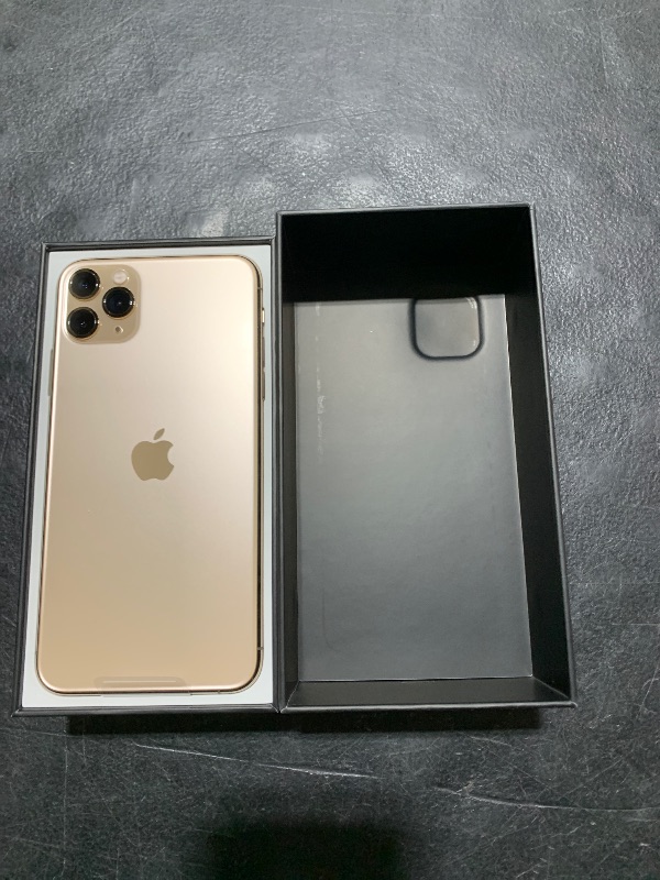 Photo 3 of Apple iPhone 11 Pro Max [256GB, Gold] + Carrier Subscription [Cricket Wireless]