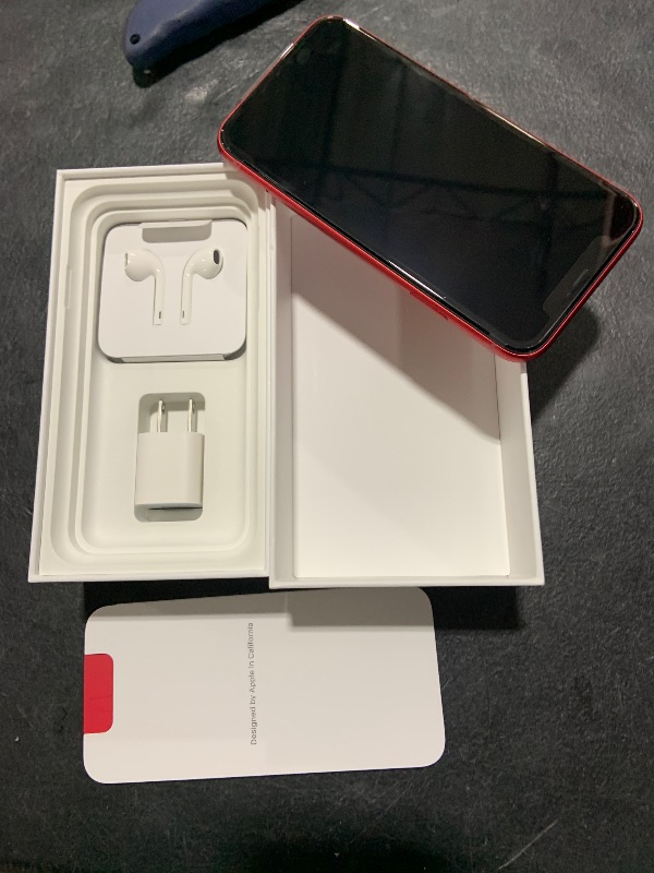 Photo 3 of Apple iPhone 11 [64GB, (Product) RED] + Carrier Subscription [Cricket Wireless]