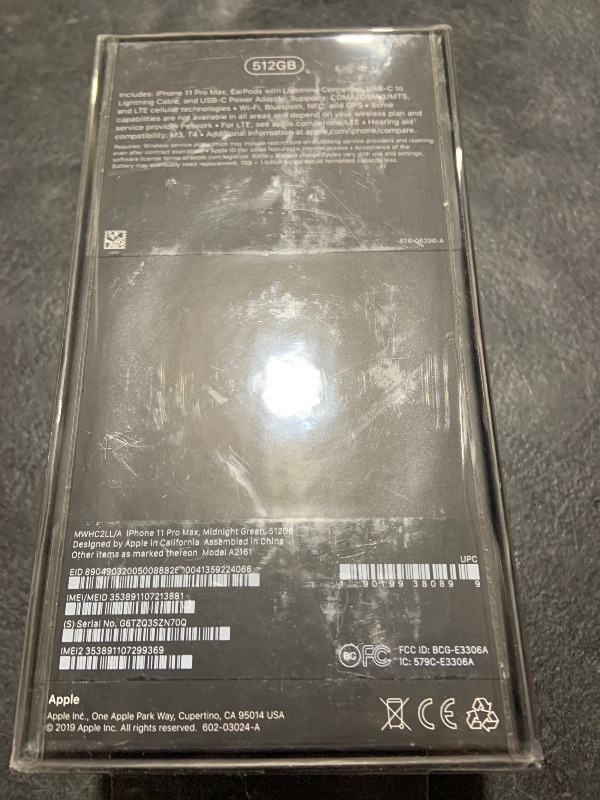 Photo 2 of Apple iPhone 11 Pro Max [512GB, Midnight Green] + Carrier Subscription [Cricket Wireless]