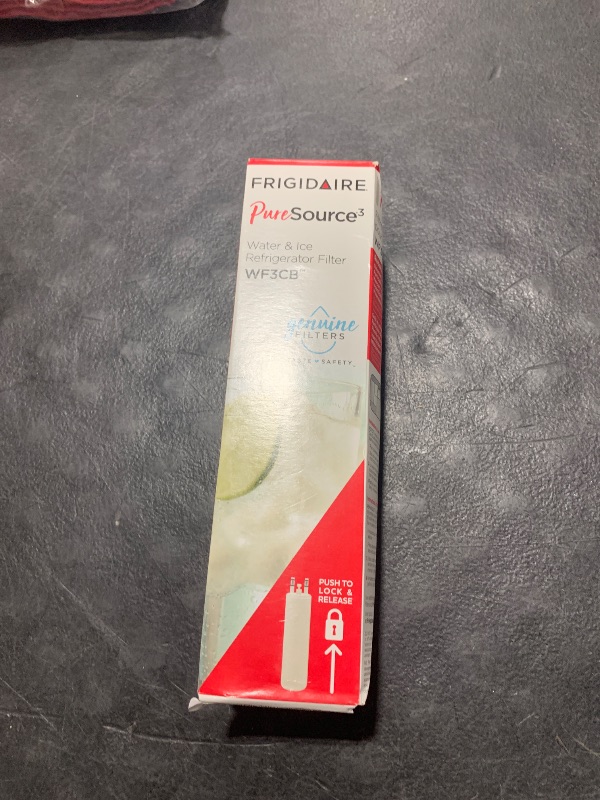 Photo 2 of Frigidaire WF3CB Puresource3 Refrigerator Water Filter , White, 1 Count (Pack of 1)