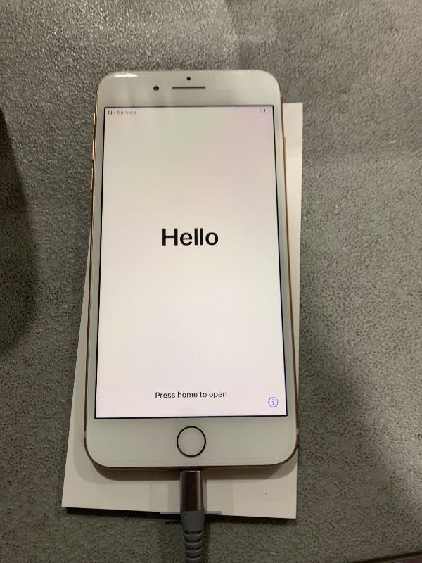 Photo 1 of Apple iPhone 8 Plus (64GB, Gold) [Locked] + Carrier Subscription