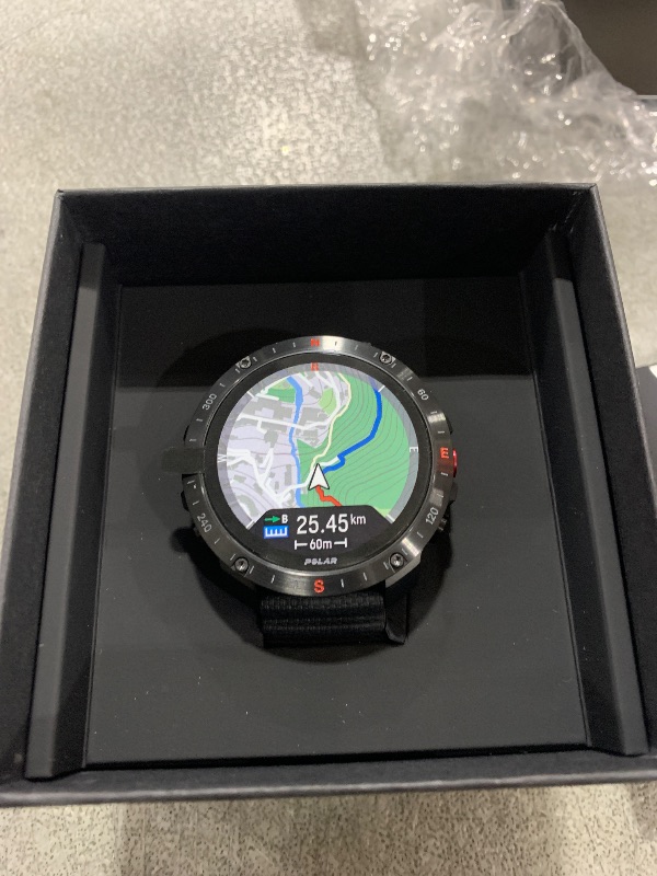 Photo 3 of POLAR Grit X2 Pro, with H10 Heart Rate Sensor, Premium GPS Smart Sports Watch – Ultimate Outdoor Adventure Watch with Rugged Design, Advanced Navigation, Sports Tracking, and Heart Rate Technology.