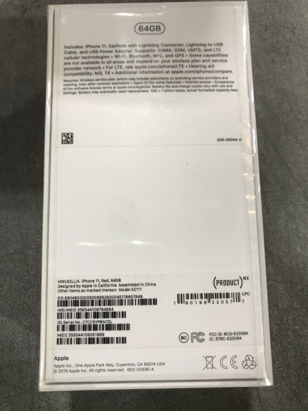 Photo 4 of Apple iPhone 11 [64GB, (Product) RED] 