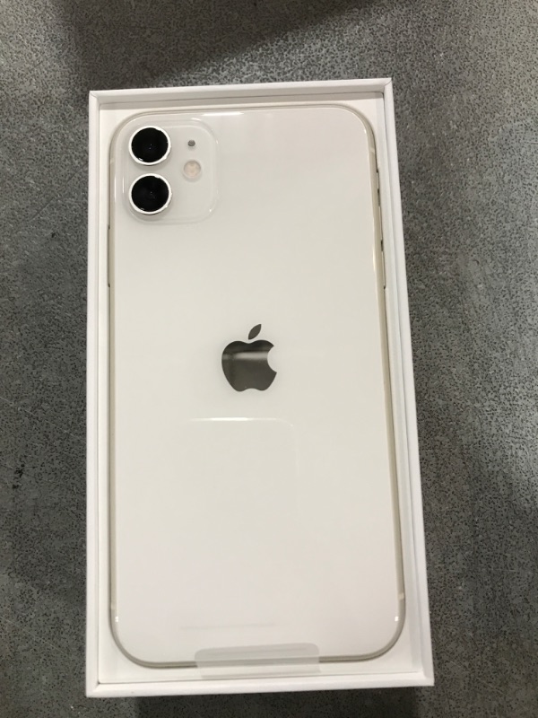 Photo 2 of Apple iPhone 11 [128GB, White] + Carrier Subscription [Cricket Wireless]