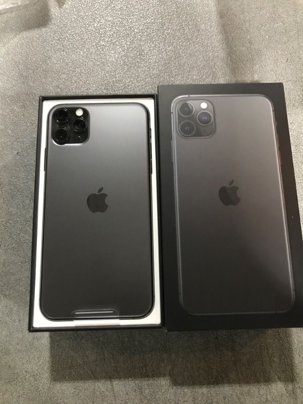 Photo 2 of Apple iPhone 11 Pro Max [256GB, Space Gray] + Carrier Subscription [Cricket Wireless]