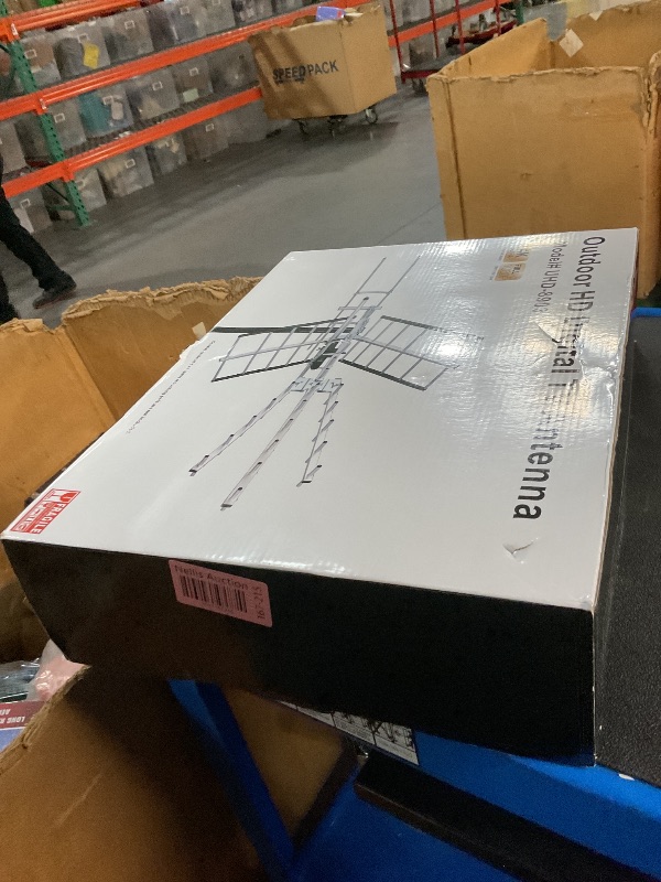 Photo 1 of PIBIDI Outdoor TV Antenna, Long Range Digital OTA Antenna for 4K 1080P VHF UHF, 200 Mile Range (UHD-8903)