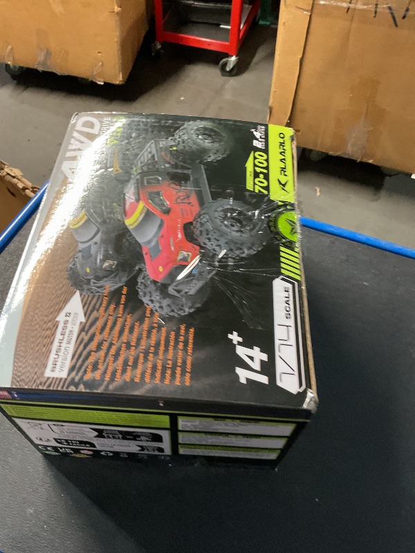 Photo 2 of **NON-REFUNDABLE, PARTS ONLY, BROKEN, MISSING BATTERY**
RIAARIO RC Cars 1/14 RTR Brushless RC Car for Adults Fast 50 mph RC Trucks All Terrain Hobby Trucks Electric Off-Road Monster Trucks 4WD Remote Control Car Waterproof Truck with Gyro