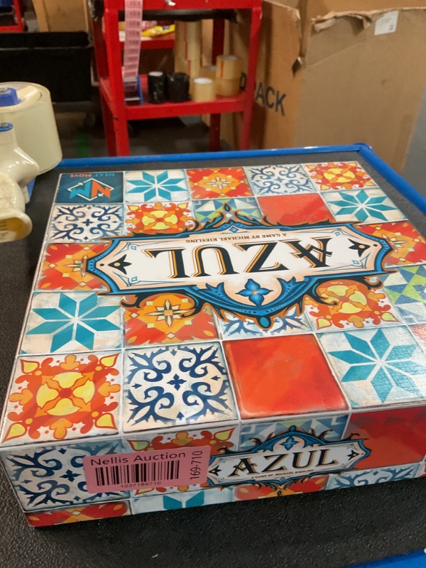 Photo 1 of Azul Board Game - Strategic Tile-Placement Game for Family Fun, Great Game for Kids and Adults, Ages 8+, 2-4 Players, 30-45 Minute Playtime, Made by Plan B Games