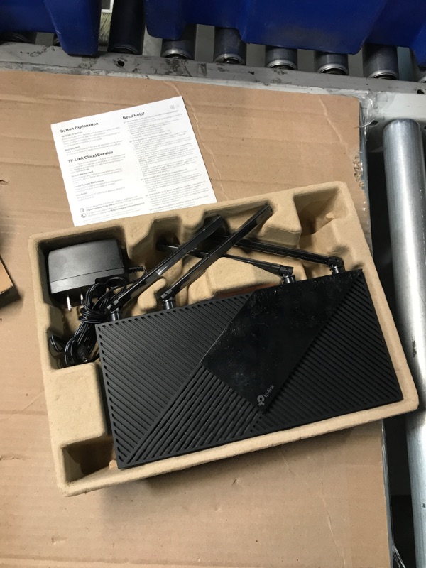 Photo 1 of TP-Link AX1800 WiFi 6 Router V4 (Archer AX21) – Dual Band Wireless Internet Router, Gigabit Router, Easy Mesh, Works with Alexa - A Certified for Humans Device