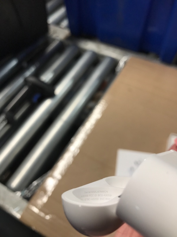 Photo 1 of **NON-REFUNDABLE, PARTS ONLY, DO NOT APPEAR TO CHARGE UNABLE TO TEST FURTHER***
Apple AirPods 4 Wireless Earbuds, Bluetooth Headphones, with Active Noise Cancellation, Adaptive Audio, Transparency Mode, Personalized Spatial Audio, USB-C Charging Case, Wir