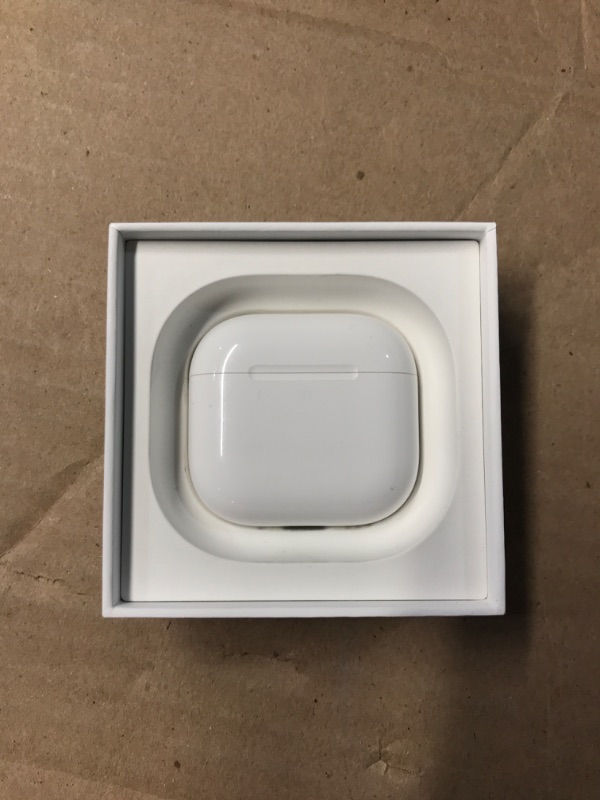 Photo 3 of **NON-REFUNDABLE, PARTS ONLY, DO NOT APPEAR TO CHARGE UNABLE TO TEST FURTHER***
Apple AirPods 4 Wireless Earbuds, Bluetooth Headphones, with Active Noise Cancellation, Adaptive Audio, Transparency Mode, Personalized Spatial Audio, USB-C Charging Case, Wir