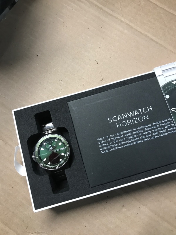 Photo 1 of Withings ScanWatch Horizon - Hybrid Smartwatch & Activity Tracker with Connected GPS, Heart Rate Monitor, Sleep Monitor, Smart Notifications, Water Resistant with 30-day Battery Life, Android & iOS