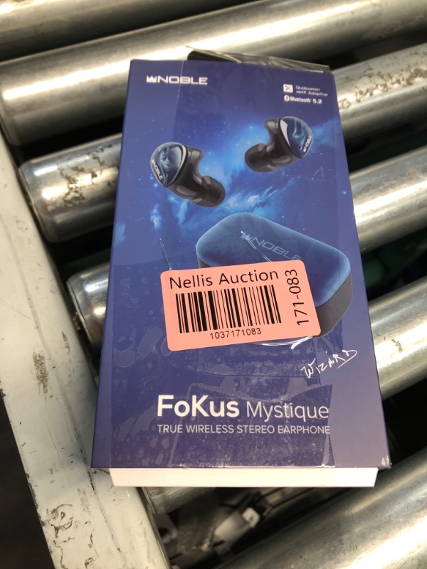 Photo 5 of (POWER TESTED) Noble Audio FoKus Mystique, True Wireless Stereo, Bluetooth, in-Ear Headphoens with Microphone and Sound Personalization
