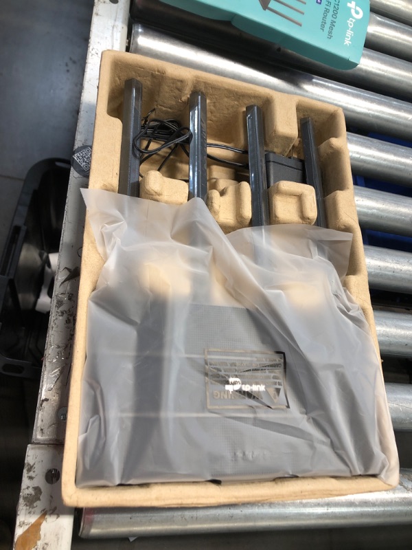 Photo 1 of TP-Link AC1200 Gigabit WiFi Router (Archer A6) - Dual Band MU-MIMO Wireless Internet Router, 4 x Antennas, OneMesh and AP mode, Long Range Coverage