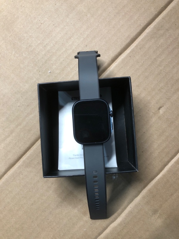 Photo 1 of Smart Watch, PPG Blood Pressure Monitor, AI Running Plan, 3ATM Waterproof Fitness Tracker, 1.99" AMOLED Display, Heart Rate Blood Oxygen Sleep Monitoring, Smartwatch Compatible with Android and iOS