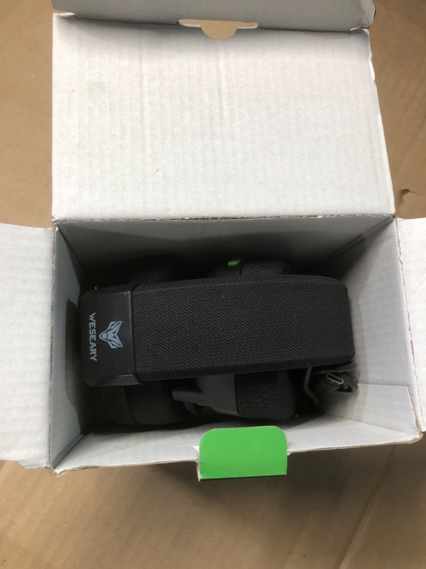 Photo 1 of WESEARY Wireless Gaming Headsets for PC, PS5, PS4, Switch, Mac, 2.4GHz Wireless Gaming Headphone with ENC Noise Canceling Microphone, Bluetooth 5.4, Cool Lighting, 50H Battery, 50mm Drivers