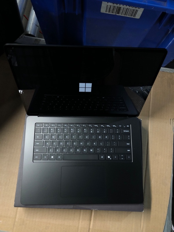 Photo 1 of Microsoft Surface Laptop (2024), Windows 11 Copilot+ PC, 15" Touchscreen Display, Snapdragon X Elite (12 core), 32GB RAM, 1TB SSD Storage, Black
