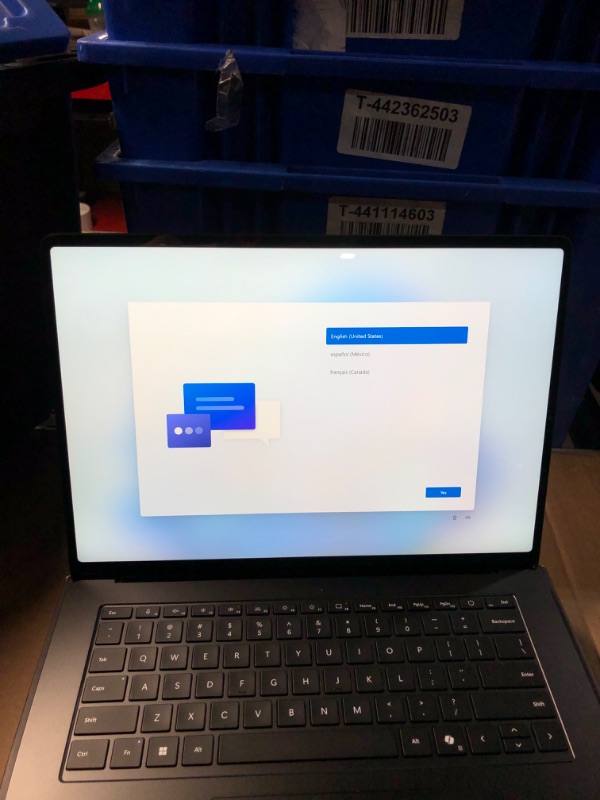 Photo 1 of Microsoft Surface Laptop (2024), Windows 11 Copilot+ PC, 15" Touchscreen Display, Snapdragon X Elite (12 core), 32GB RAM, 1TB SSD Storage, Black