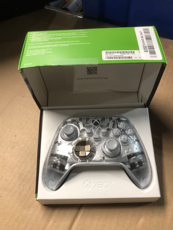 Photo 1 of Xbox Special Edition Wireless Gaming Controller – Ghost Cipher Series X|S, One, Windows PC, Android, and iOS