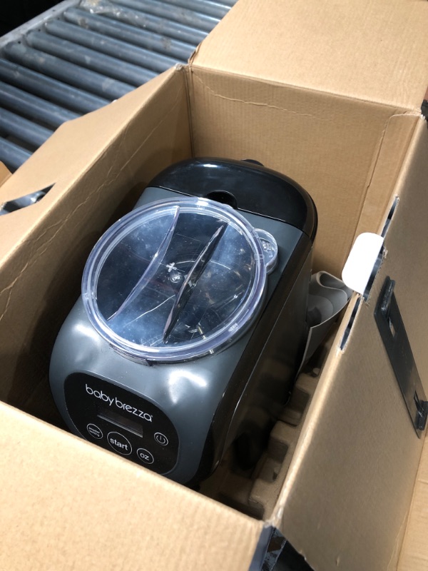 Photo 1 of Baby Brezza Formula Pro Mini Baby Formula Mixer Machine Fits Small Spaces and is Portable for Travel– Bottle Makers Makes The Perfect Bottle for Your Infant On The Go, Charcoal