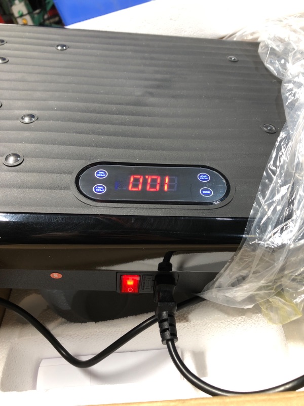 Photo 1 of PUREROYI Vibration Plate Exercise Machine, Vibration Plate for Lymphatic Drainage 330 Lbs Capacity Whole Body Vibration Platform Machines Helps Weight Loss Shaping Toning Wellness Home Gyms Office