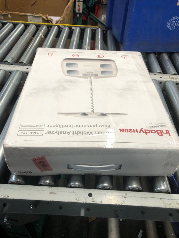 Photo 1 of InBody Dial H20 Smart Full Body Composition Analyzer Scale - BMI, Body Fat, Muscle Mass - Bluetooth Connected - White