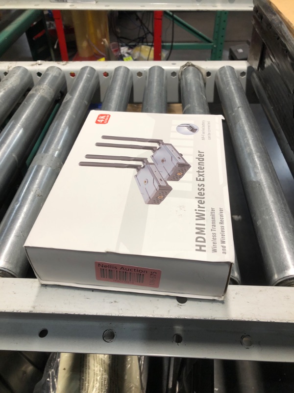 Photo 1 of 4K Wireless HDMI Transmitter and Receiver, 150m HDMI Extender Kit with HDMI Loop Out, 5G Wireless Audio Video for Streaming from DSLR, Laptop, YouTube to TV/Projector